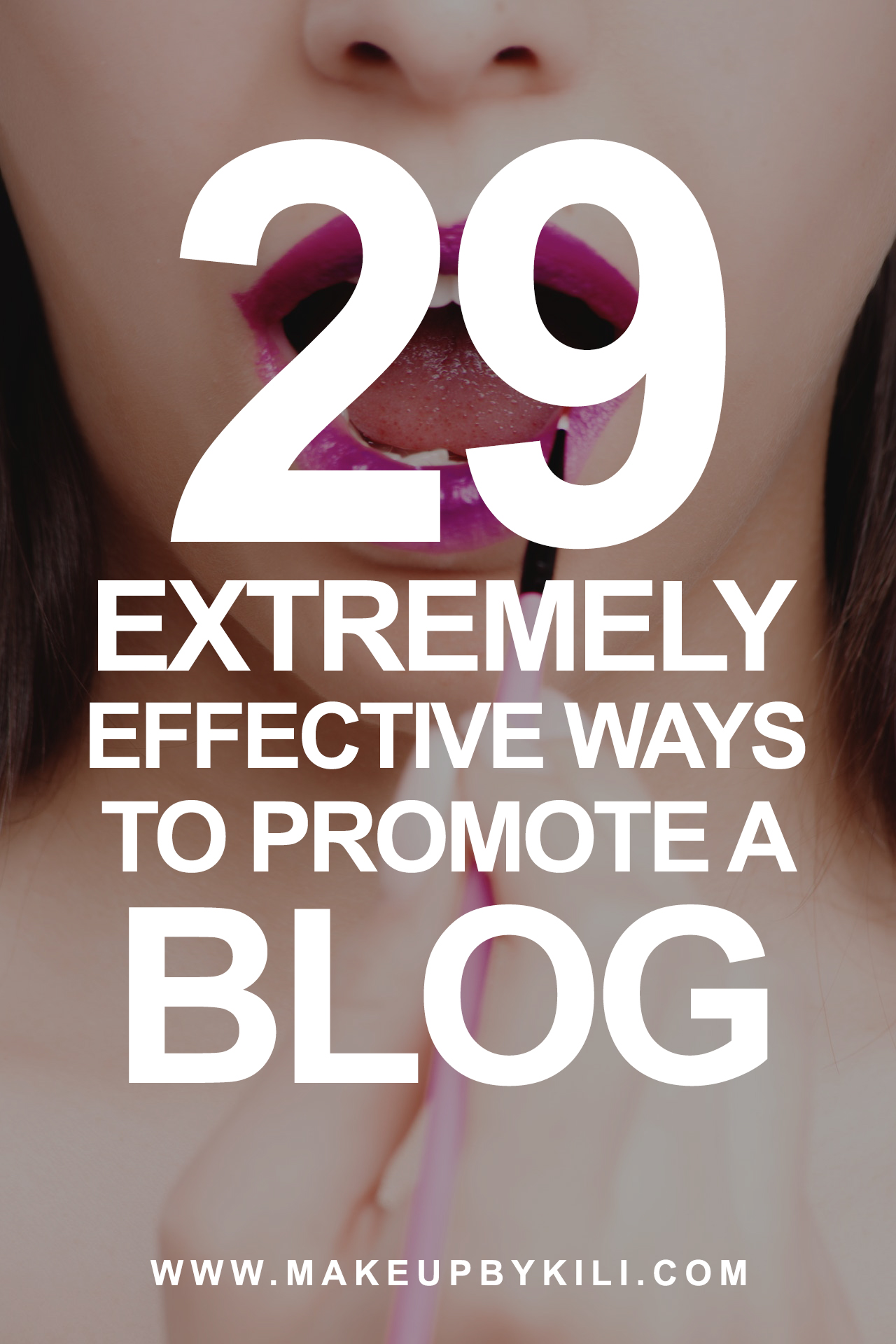 29 Ways Promote A Blog Pinterest Image